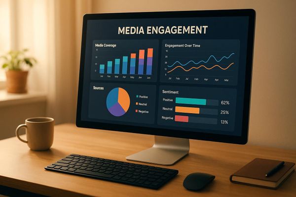 How to Analyze Media Coverage Engagement with AI