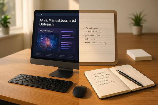 AI vs. Manual Journalist Outreach: Key Differences