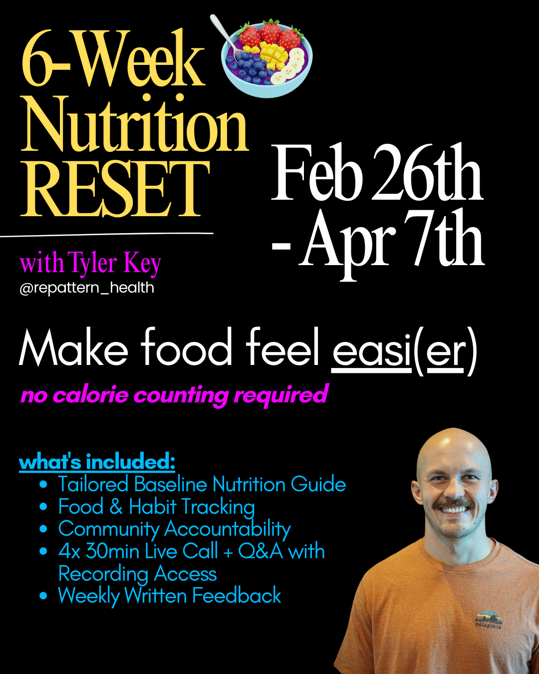 6 Week Nutrition Reset