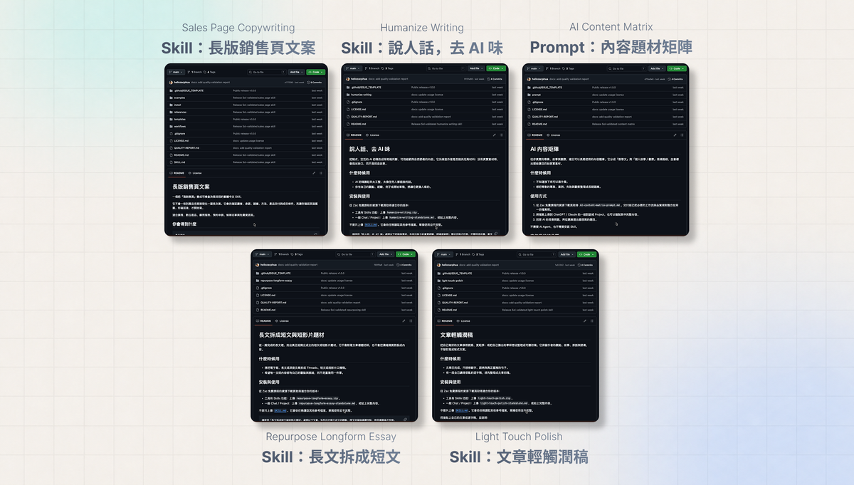 BONUS：AI 寫作工具箱