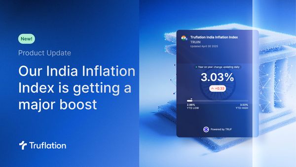Truflation Index – India Product Update – May 2025