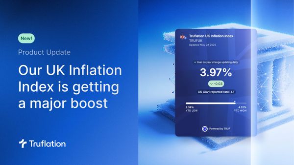 Truflation Index - UK Product Update - May 2025