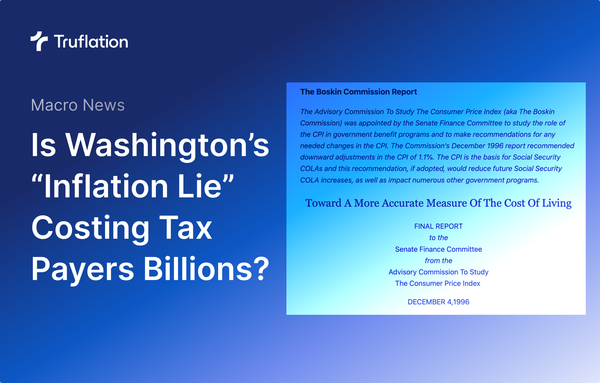 Washington's "Inflation Lie" Has Cost America TRILLIONS in Debt – And Truflation Is the Fix They’re Too Scared to Adopt