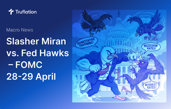 Slasher Miran vs. Fed Hawks – FOMC 28-29 April