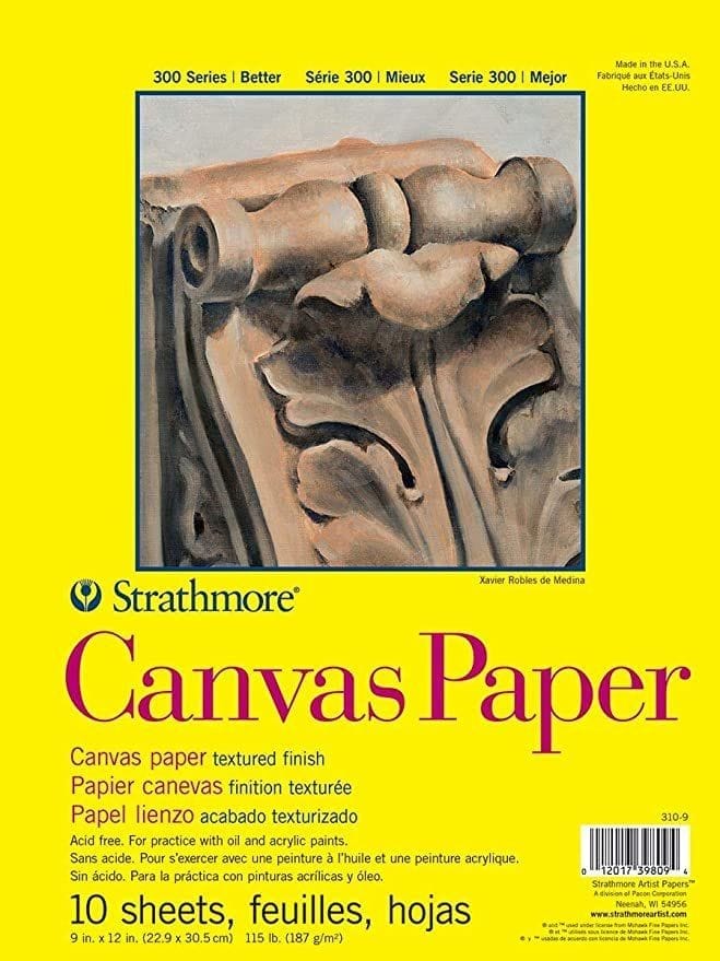 Canson Acrylic Pad – best paper for acrylic painting with smooth surface and durability for beginners and experienced artists