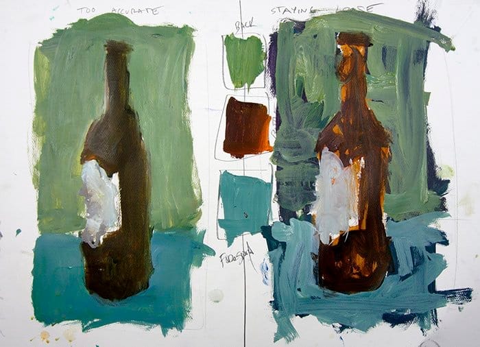 How to Develop Loose Expressive Brushwork with Acrylics