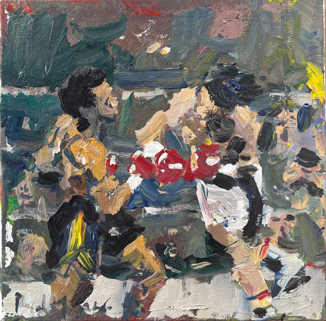 Boxing wall art - Roberto Duran - acrylic on canvas