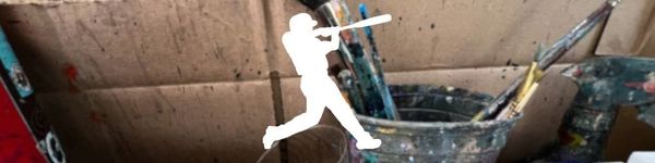 Hand-painted Dodgers legends artwork featuring multiple Hall of Fame players