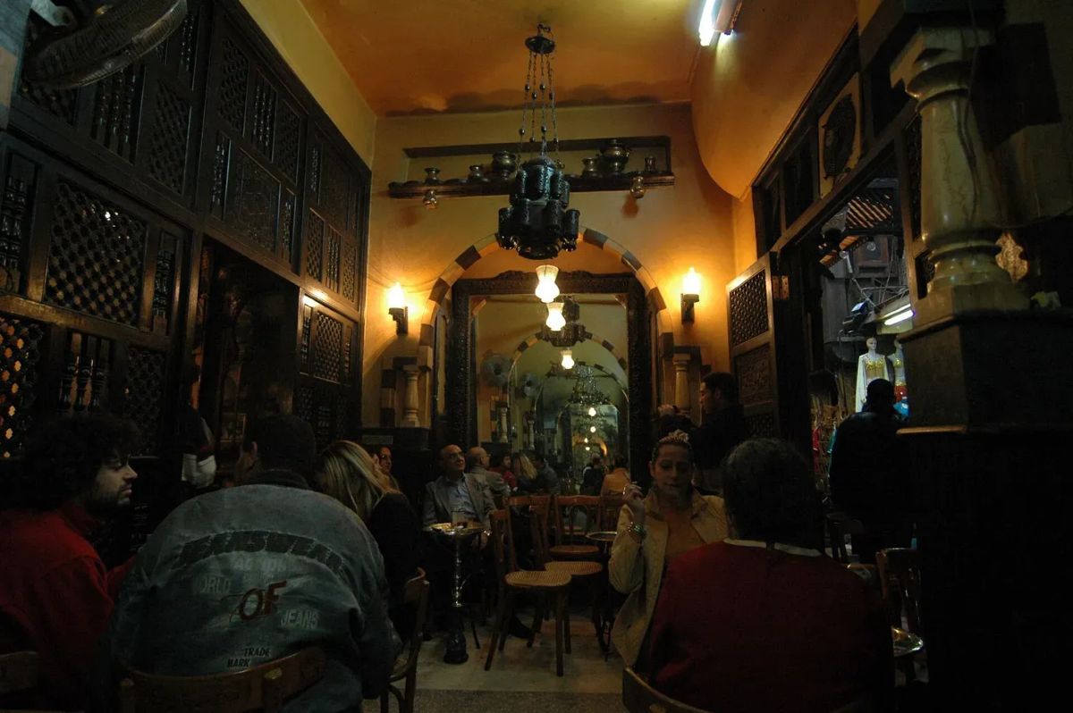 The Mirror Above the Counter