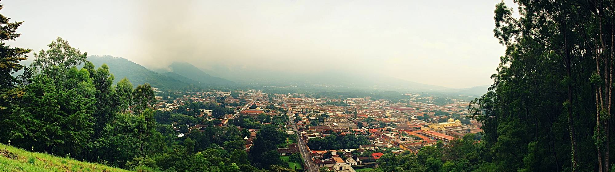 Panorama of Antigua.