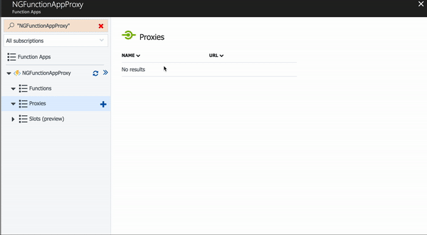 Create Base Url Proxy
