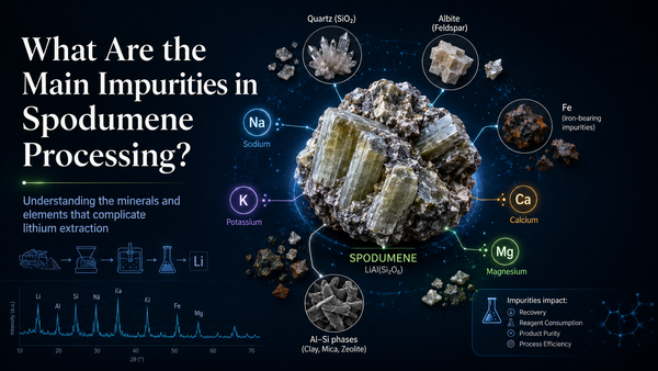 What Are the Main Impurities in Spodumene Processing?