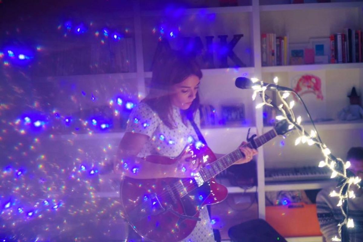 Marrisa Lamar of highland Kites creates her own atmosphere