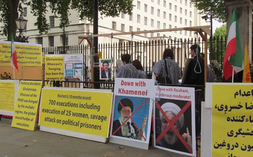 Iran protest against executions