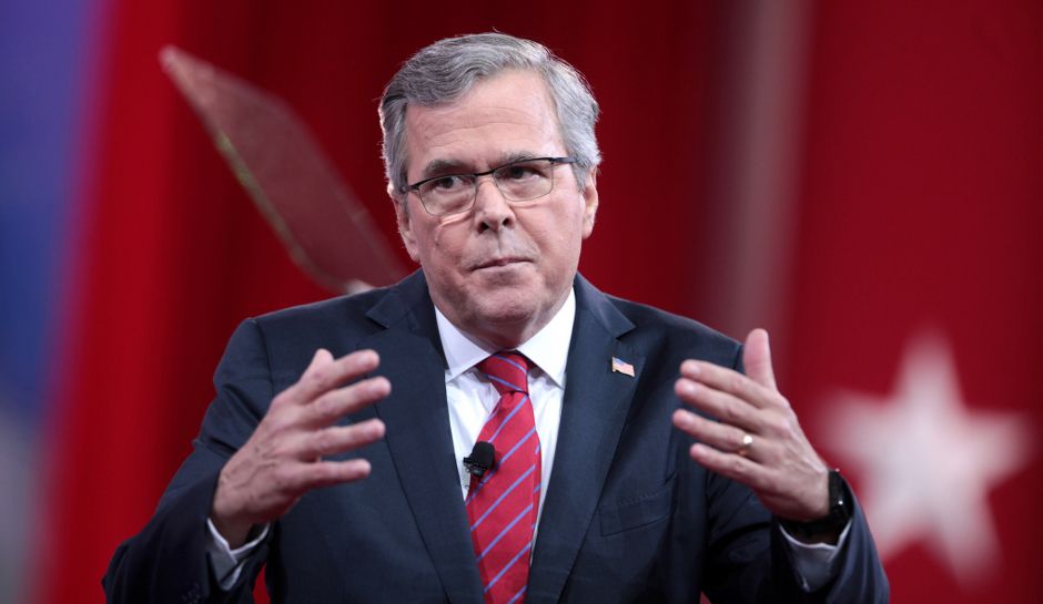Jeb Bush Says Trump Fills The Space