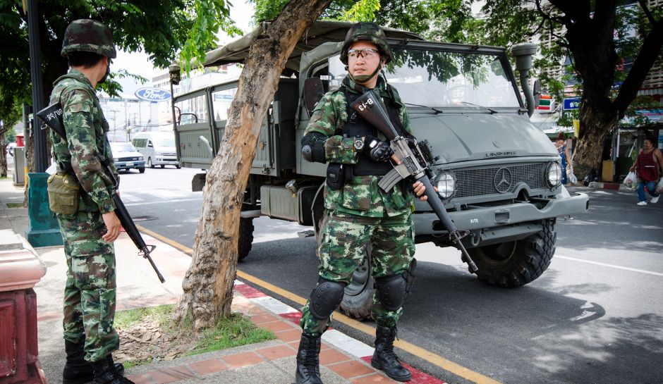 Lèse majesté law enforced by military rule after coup in Thailand