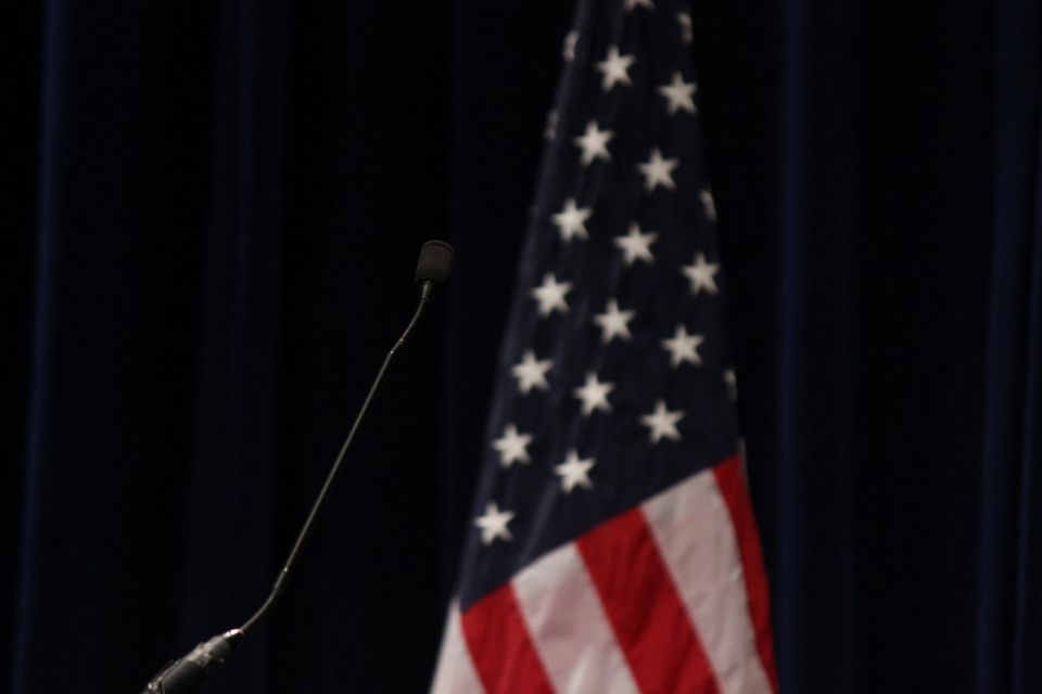 Donald Trump blames the mic rather than his poor performance during his first presidential debate