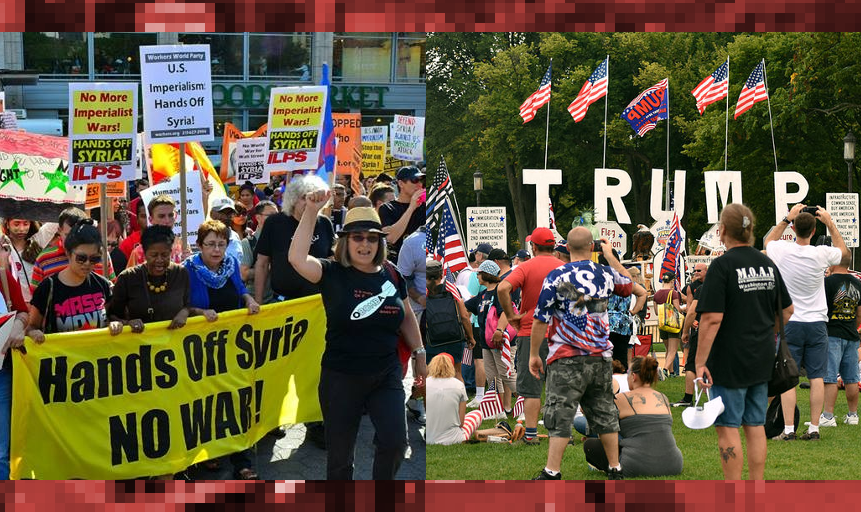 The difference between alt-right and leftists