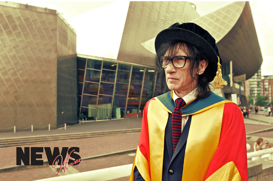Punk poet John Cooper Clarke receives honorary doctorate
