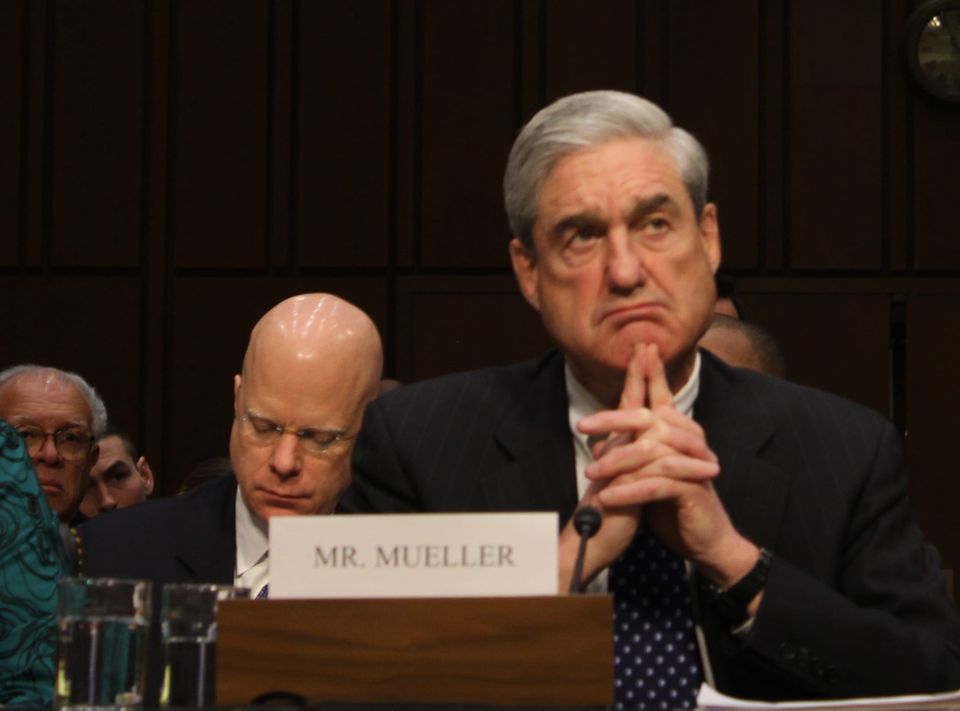 Robert Mueller during a hearing.