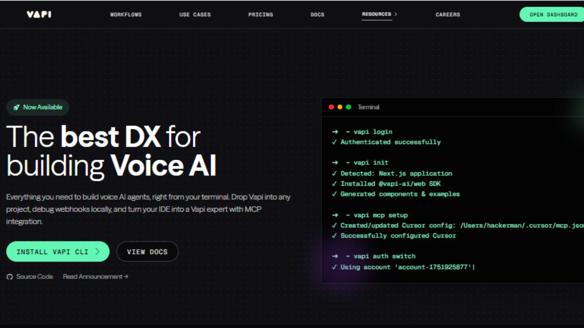 Vapi AI Developer Capabilities