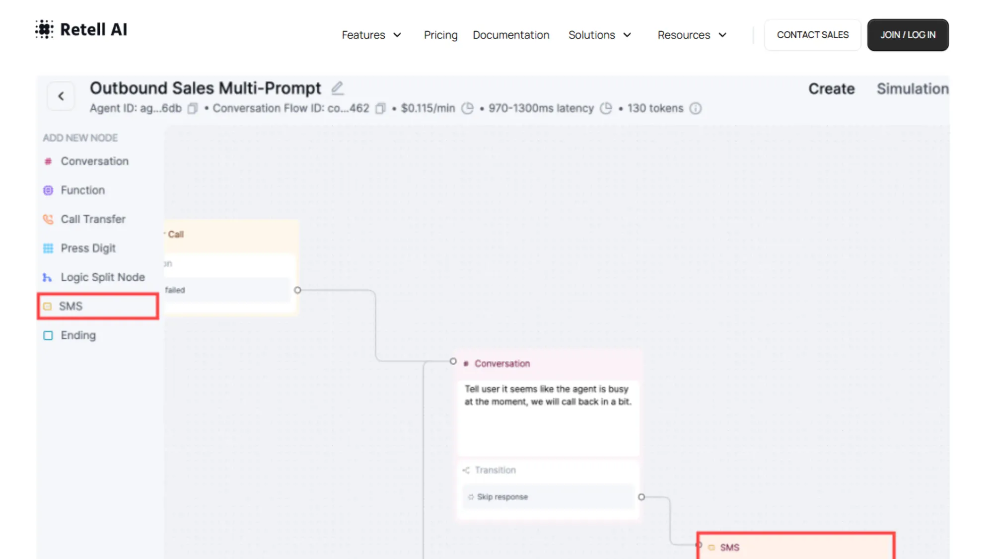 Retell AI Usability and Interface