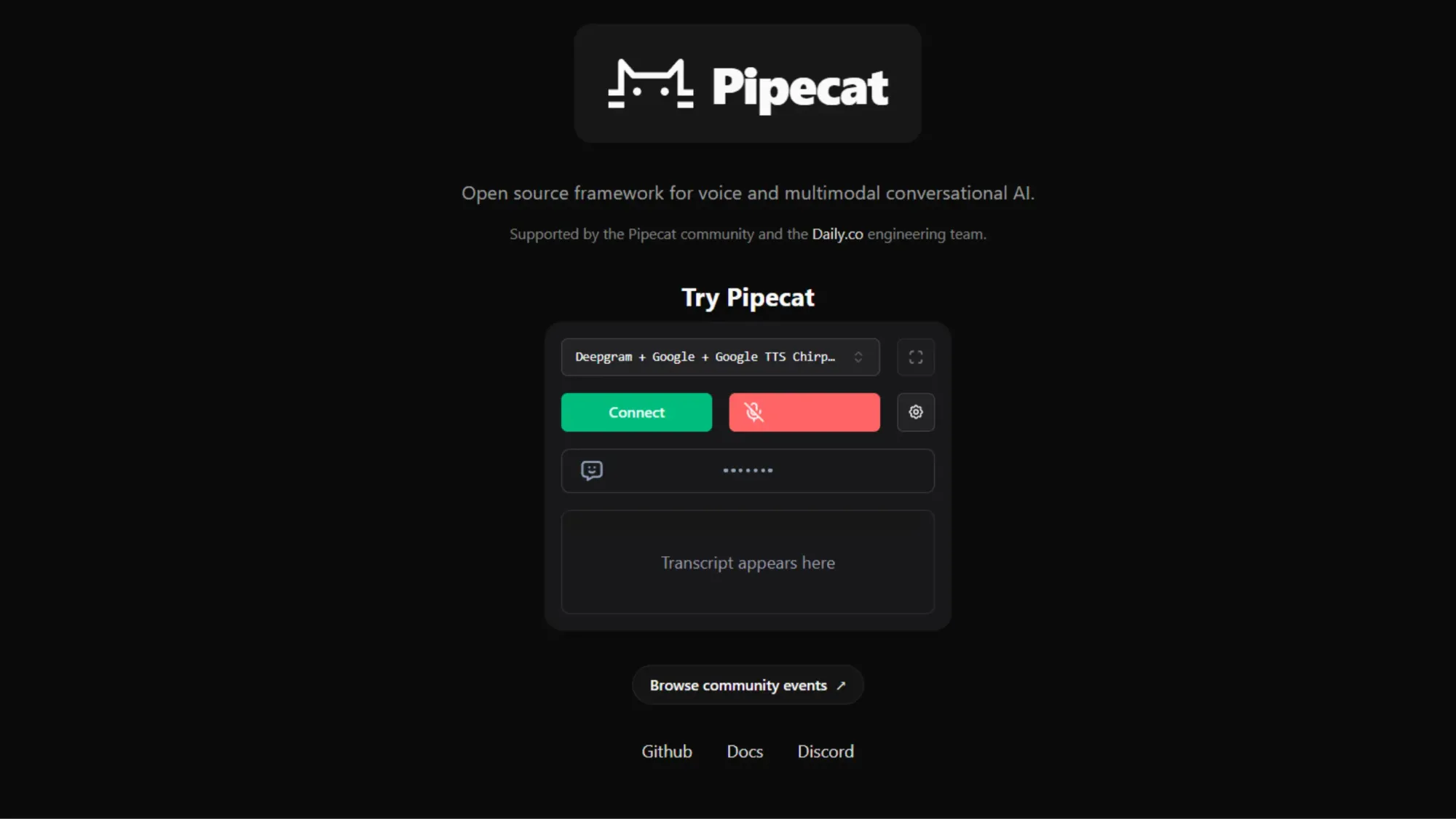 Pipecat open source