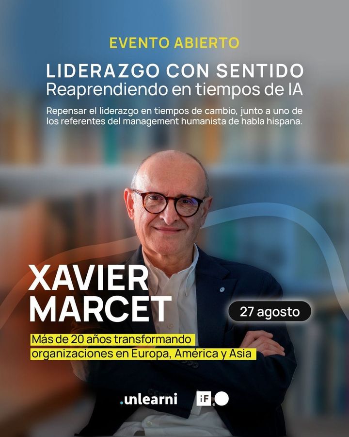 🚀 Xavier Marcet viene a Chile + 30% de descuento exclusivo para ti