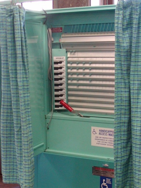 Shoup Voting Machine