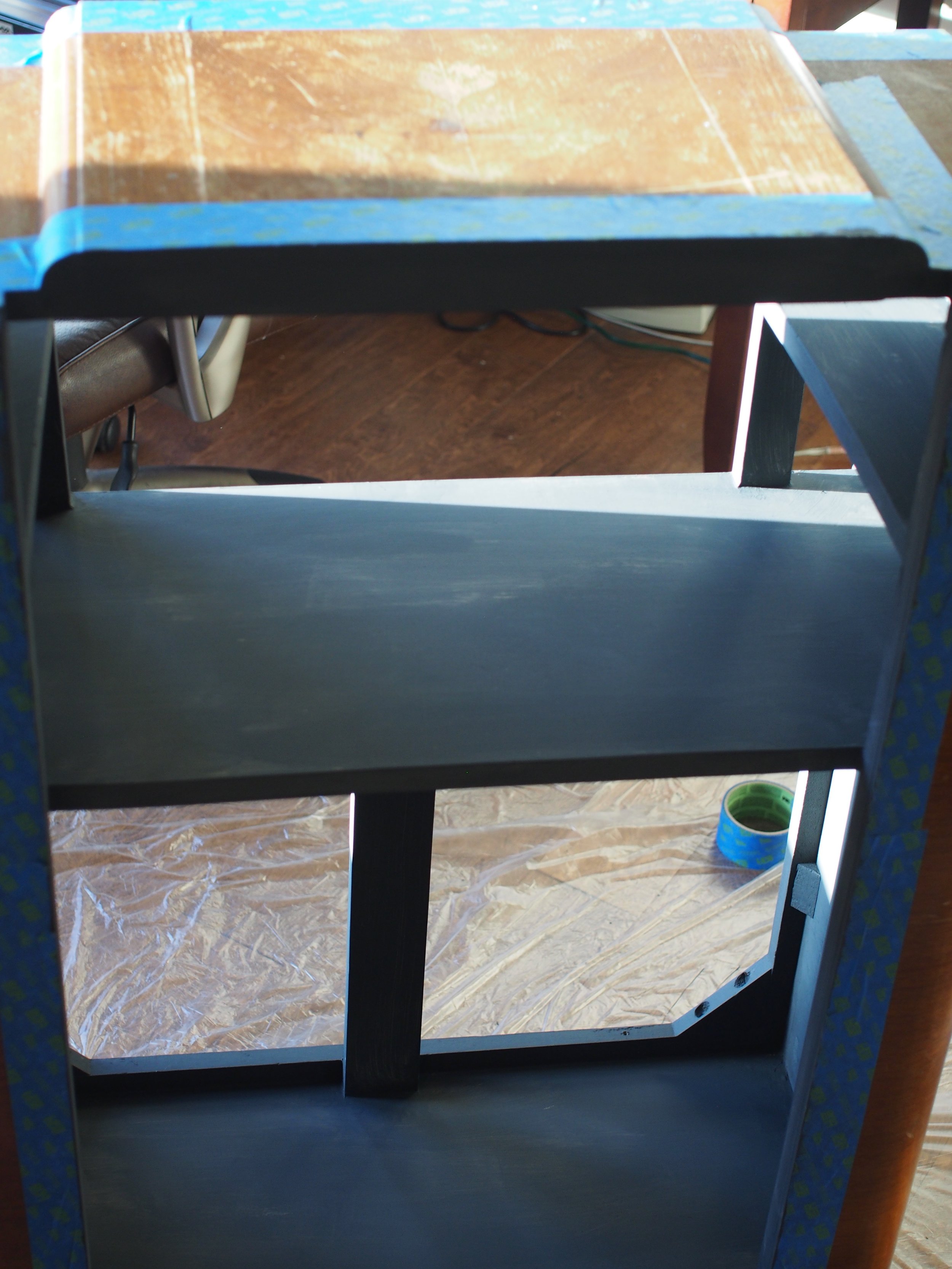 First coat on the shelf