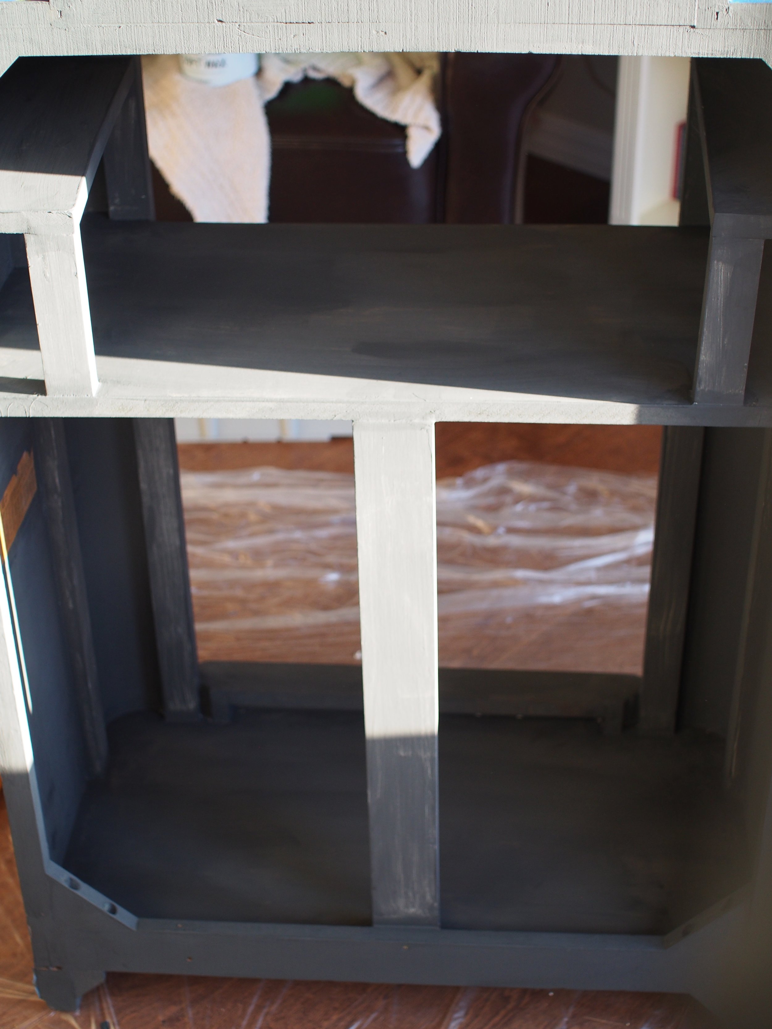 First coat on the back