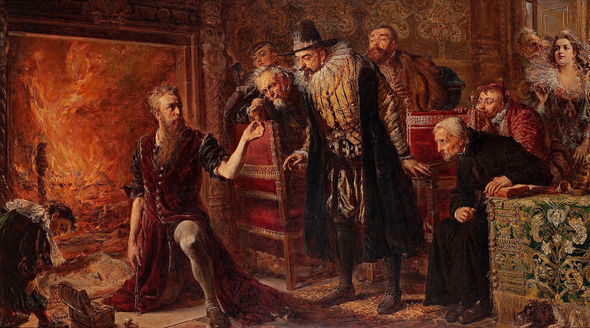 Michael SendivogiusBy Jan Matejko - pl.pinterest.com, Public Domain, https://commons.wikimedia.org/w/index.php?curid=67711