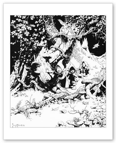 Hobbits by Frank Frazetta