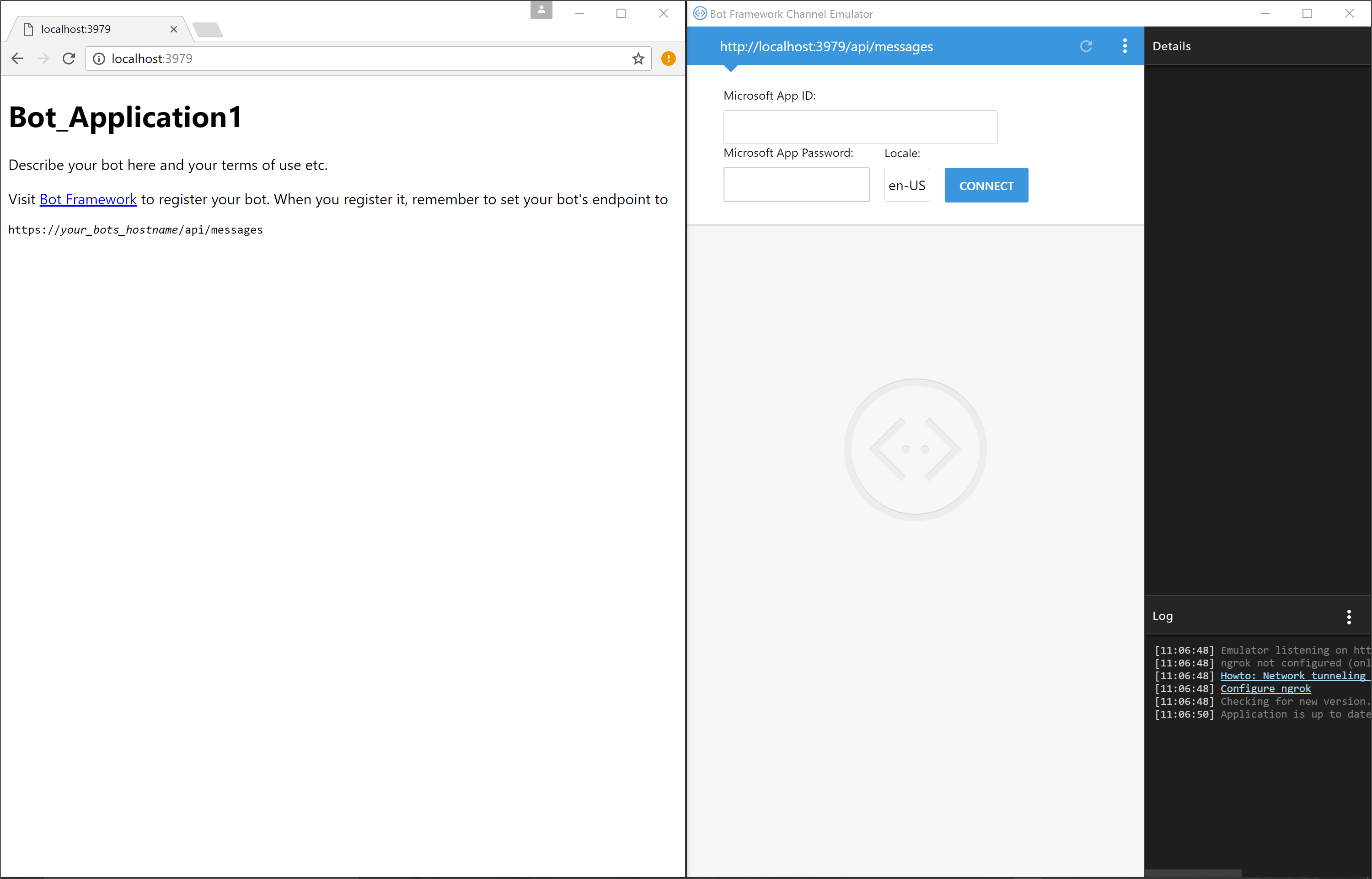 Instance and emulator.
