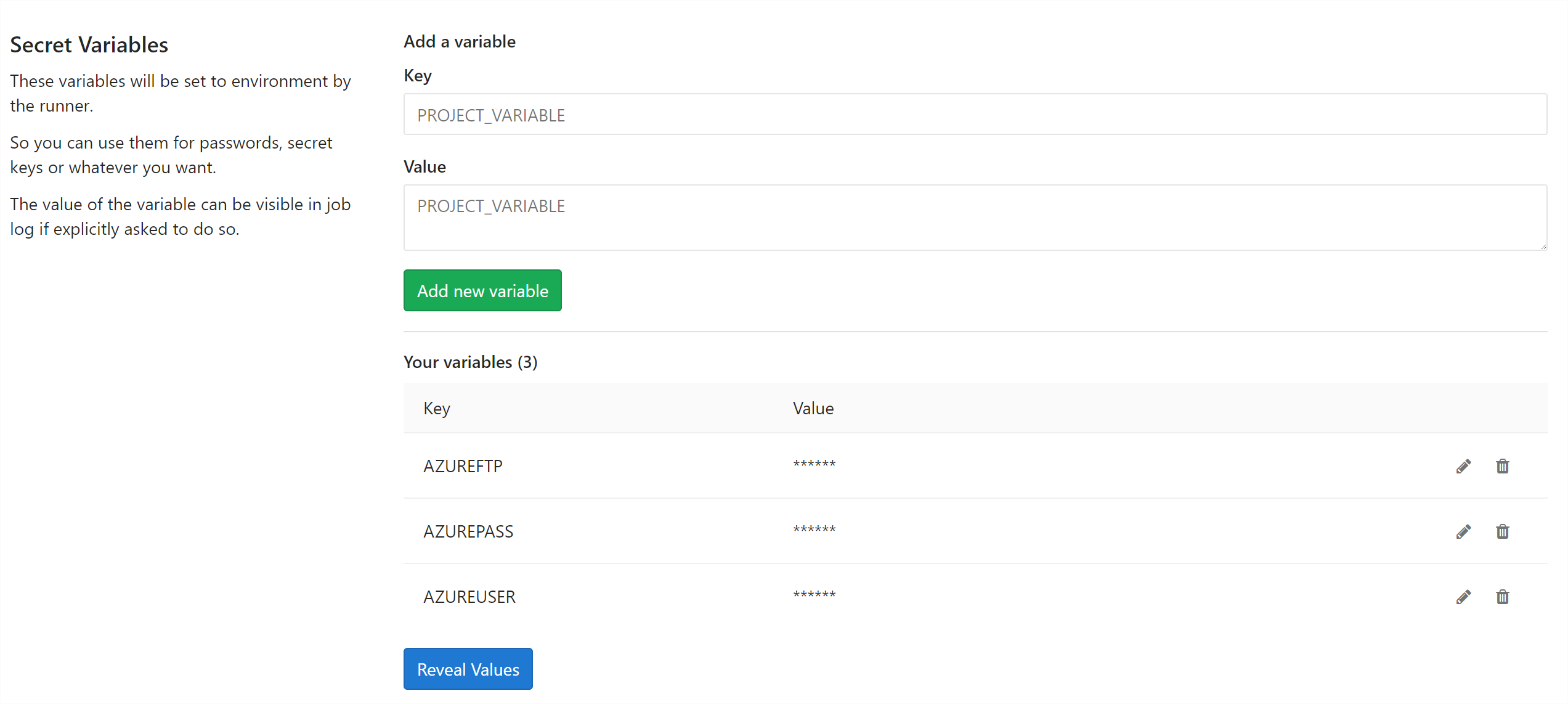 gitlab-secret-variables-entered