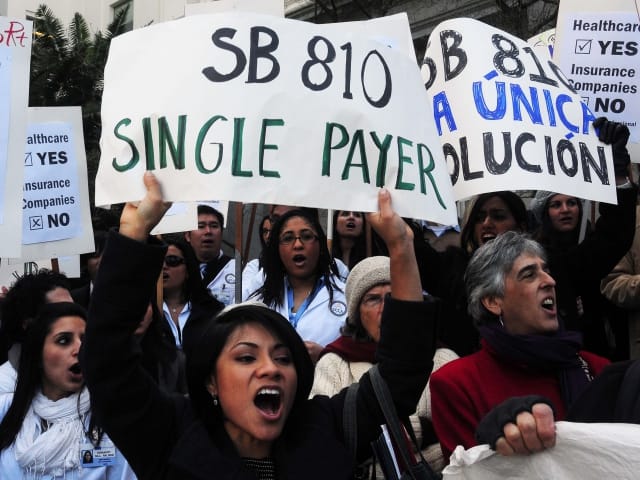 Single-payer health care system re-introduced in California