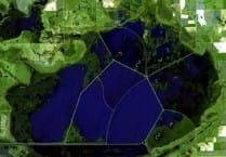 The Cheyenne Bottoms Wildlife Wetlands June 2010 // Credit U.S. Geological Survey (USGS) Landsat Missions Gallery