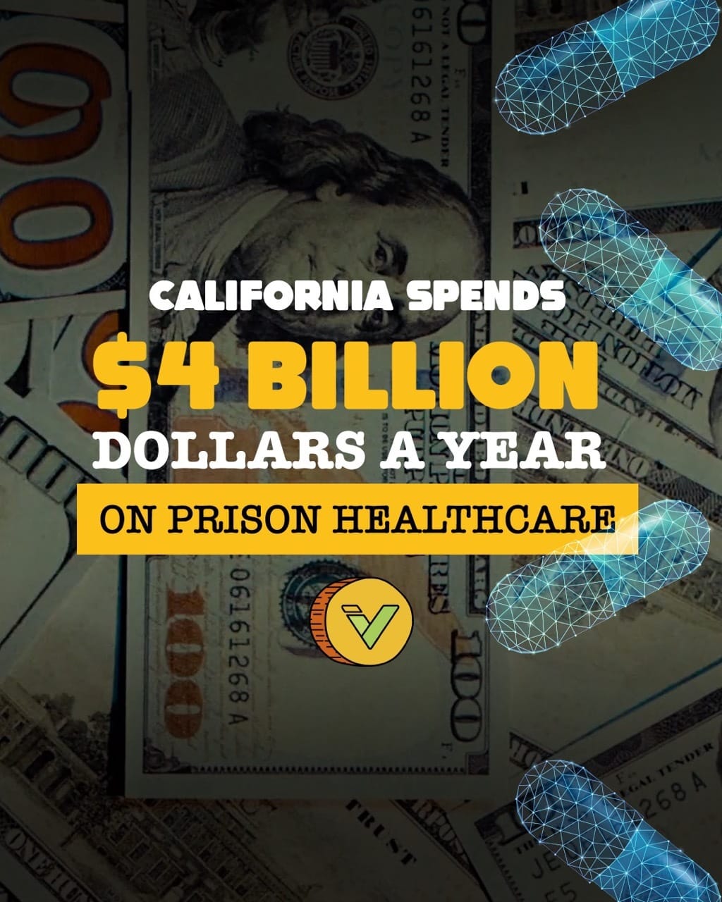 Cost of prison health care in CA.