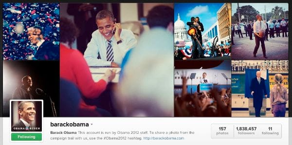 Politicians on Instagram Politicians on Instagram