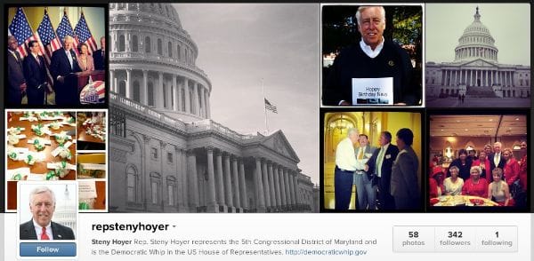 Politicians on Instagram 7