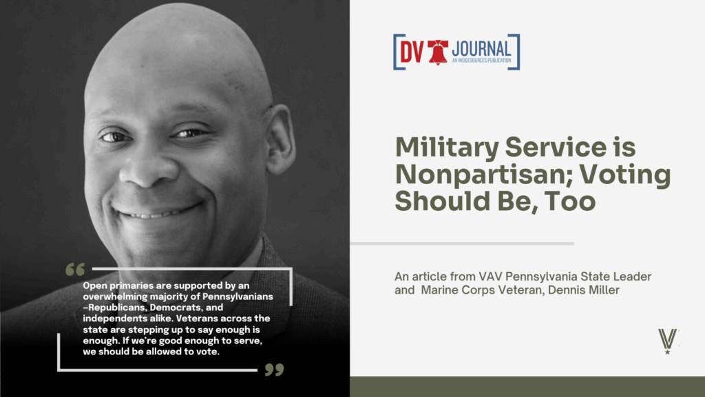 Dennis Miller quote from Veterans for All Voters