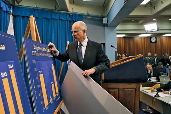california budget surplus