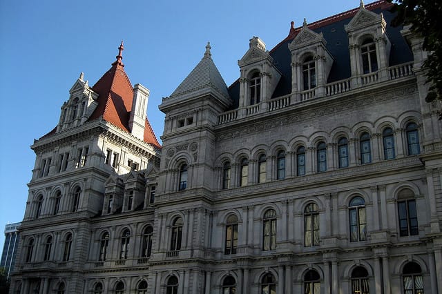 The New York State Capitol // credit: Wallyg via Flickr