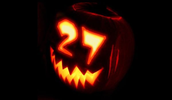 27 is Scarier than Halloweed