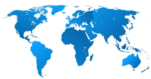 Continent Separated World Map and Globes Final