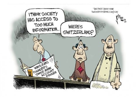 Foreign Relations Gaffes Cartoon