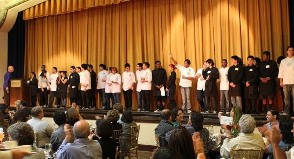 Garfield High School culinary arts students