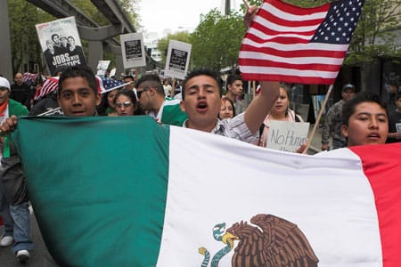 Latino immigration activists mobilize against Republican Party
