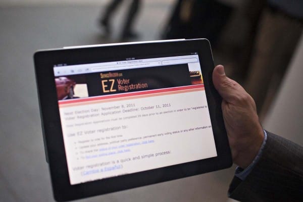 register to vote in California