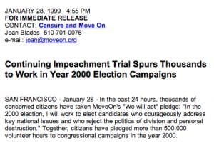 Joan Blades Launches Move-On